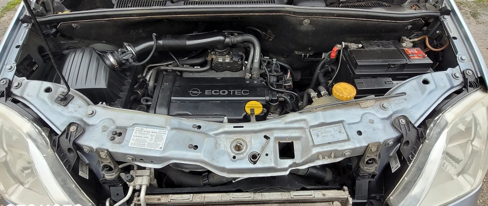 Opel Meriva cena 6999 przebieg: 300000, rok produkcji 2005 z Siedliszcze małe 37
